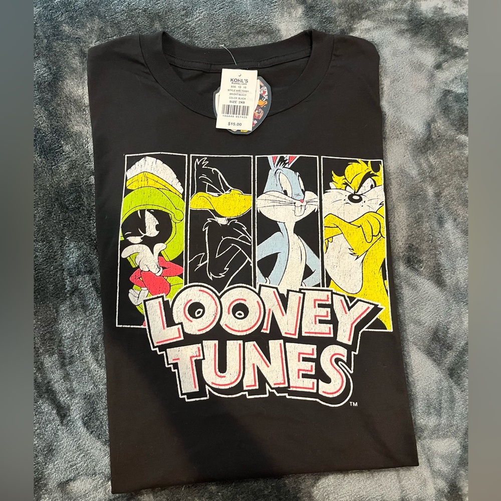 Looney Toons T-Shirts (2) ~ Large & 2X